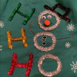 HoHoHo- ugly Christmas sweater women’s size large